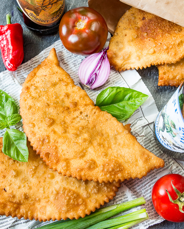 Чебуреки с мясом. Рецепт Константина Ивлева с фото и видео.