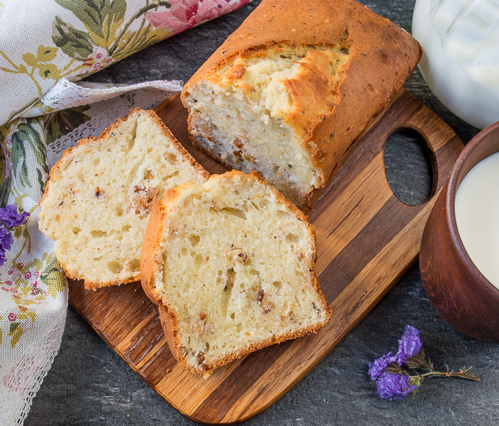 Кекс с изюмом и орехами – кулинарный рецепт