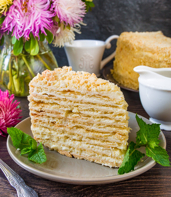 Торт Наполеон - рецепт классический | La-Torta